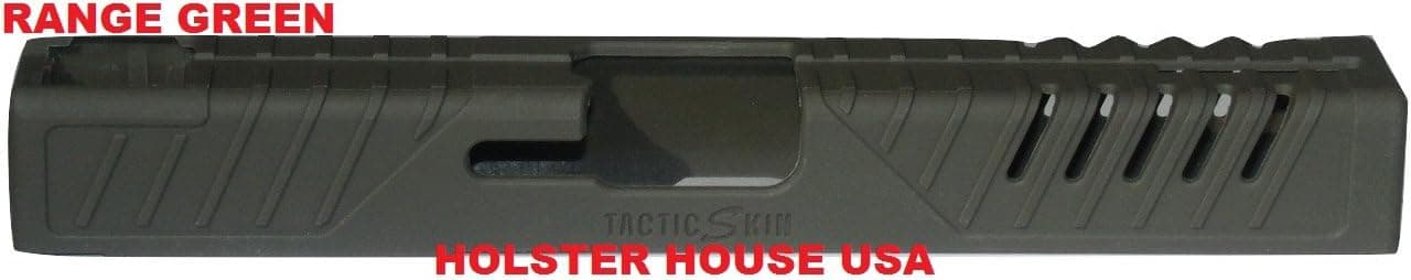 Holster House Usa Tactic Skin Fab Defense Fits Glock 17 Slide Cover Range Green 17, 22, 31, FAB Defense