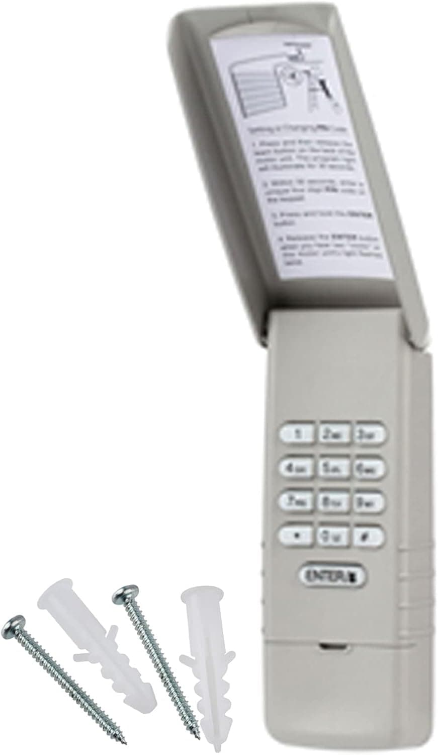 Garage Door Keyless Entry for LiftMaster 877LM Keypad Yellow Learn 891LM 893LM