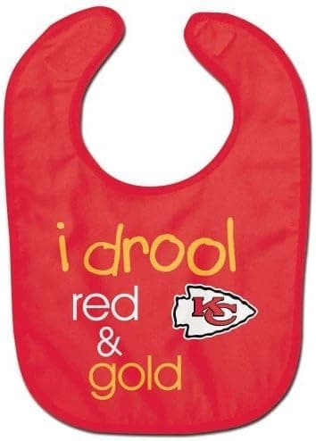 WinCraft NFL Kansas City Chiefs WCRA1962014 All Pro Baby Bib