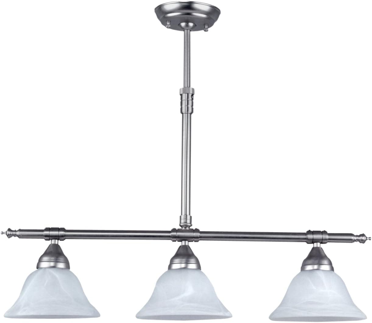 CANARM LTD. IPL133BPT Canarm LTD IPL133BPT Athena 3 Light Pendant Brushed Pewter