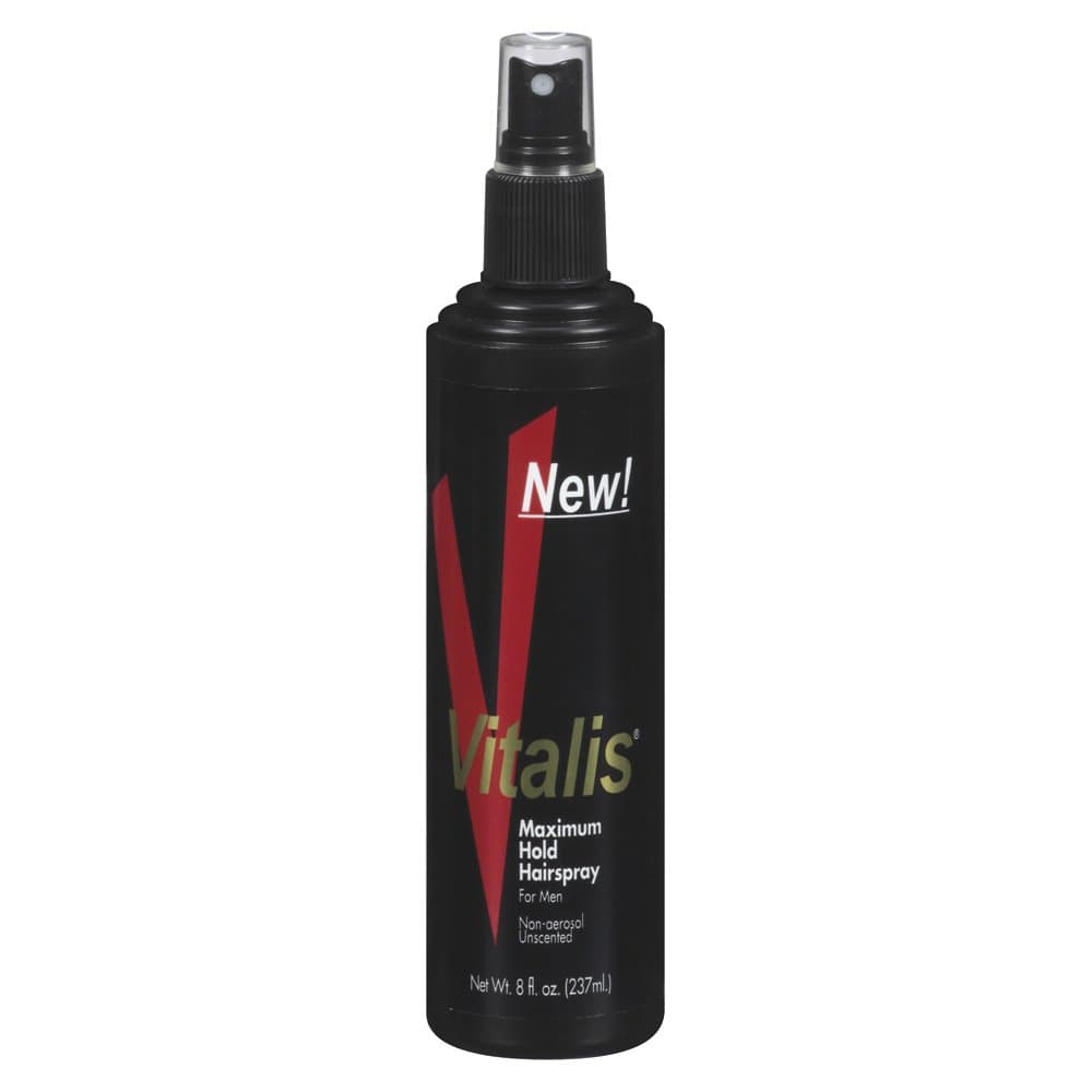 Vitalis Hairspray Pump Maximum Hold, 8 Ounce
