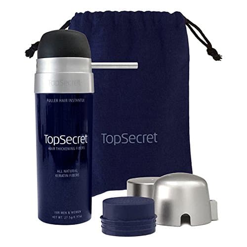 Top Secret Hair Thickening Fibers - New Compact Design! Auburn (.97 OZ.)