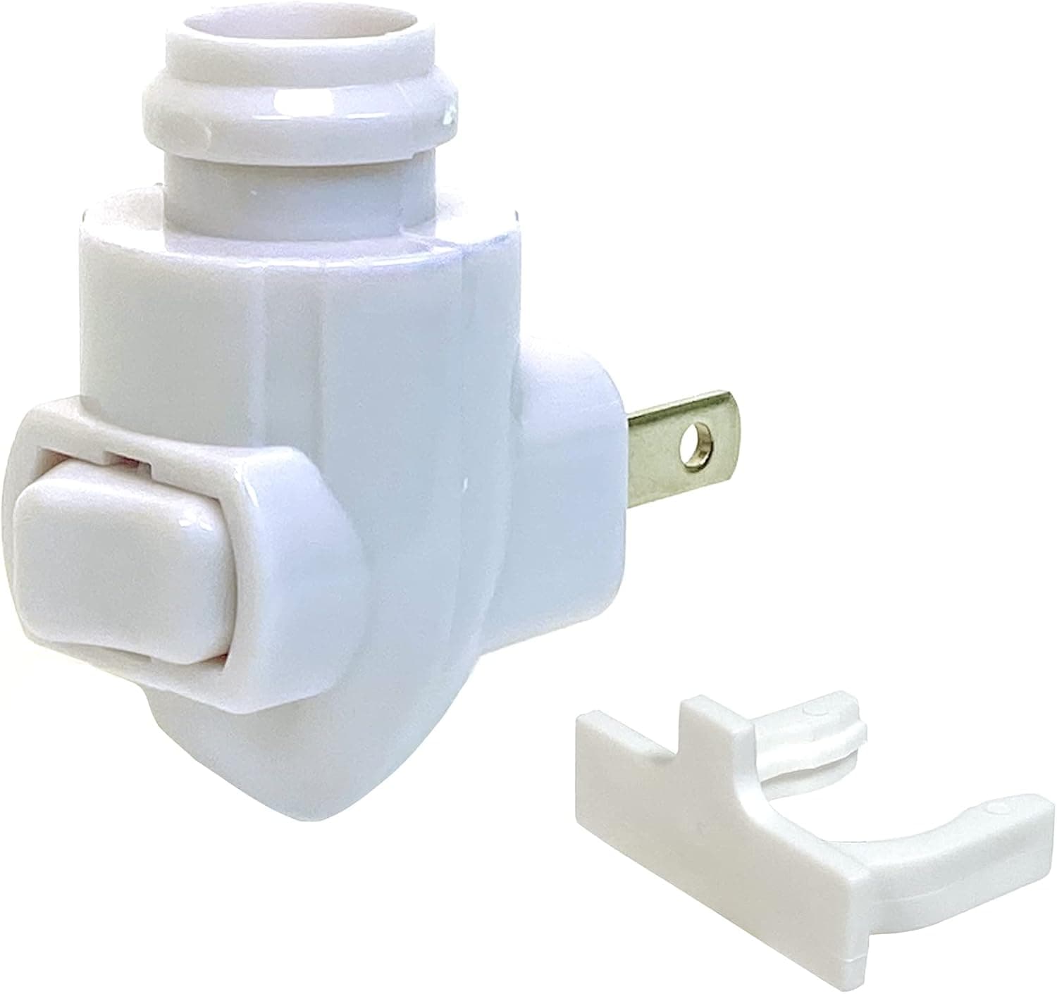 National Artcraft® White Night Light Kit with Shade Mounting Clip to Create Your Own Night Light (Pkg/1)