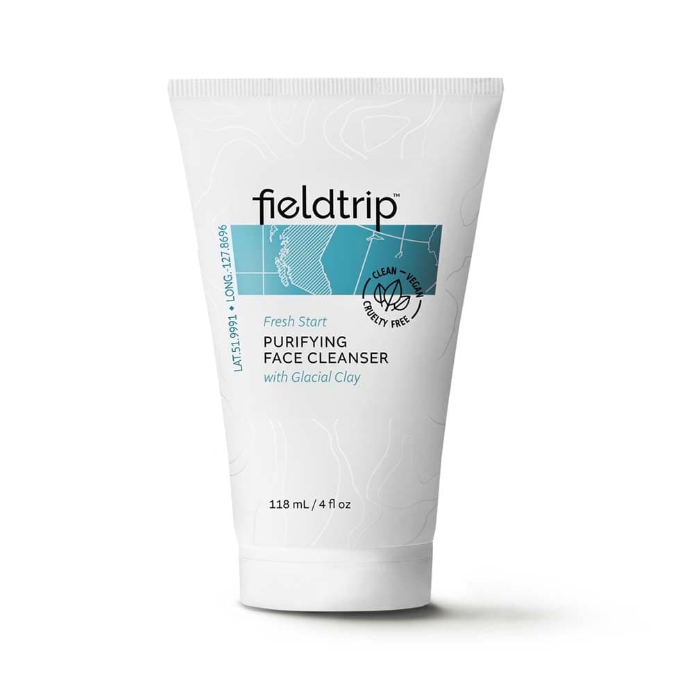 Fieldtrip Fresh Start Purifying Face Cleanser with Glacial Clay, 4 fl oz,