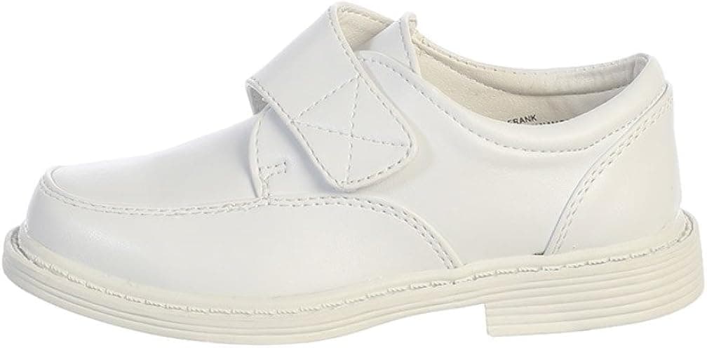 Lito Boys Matte Dress Shoes w/Velcro Strap