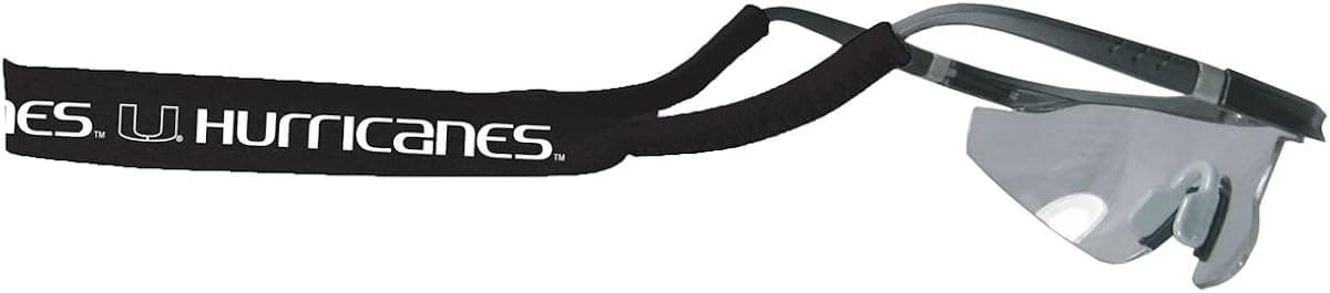 Kolder NCAA Miami Hurricanes Sunglass Strap, One Size, Team Color