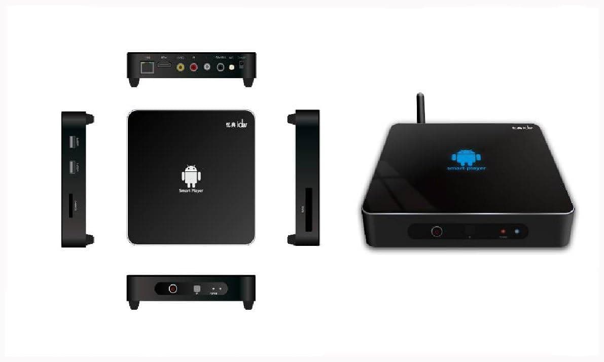 Android 2.3 Full HD 1080P Android Smart TV BOX Multimedia Player