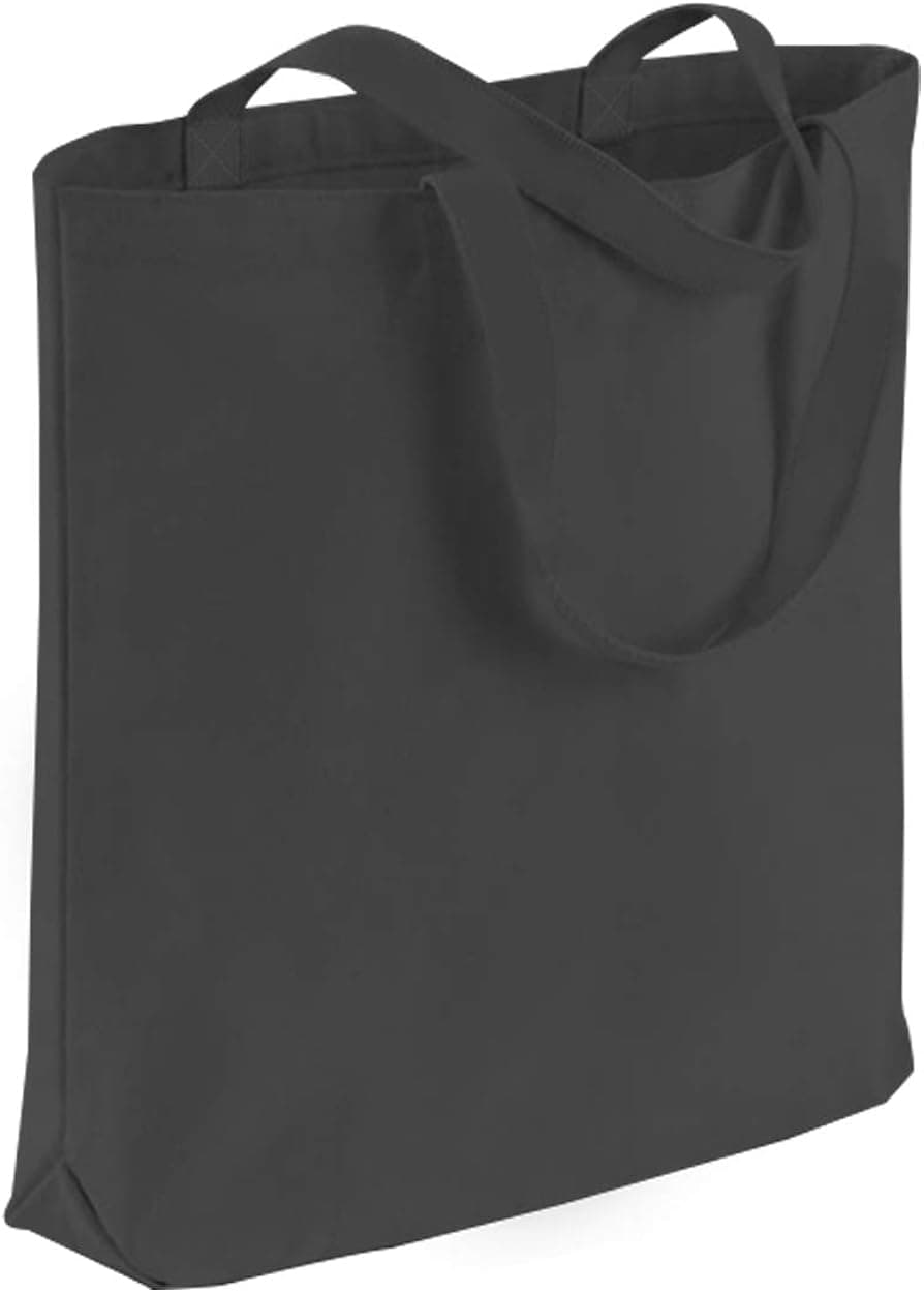 TBF Cotton Canvas Sturdy Wholesale Tote Bags with Bottom Gusset
