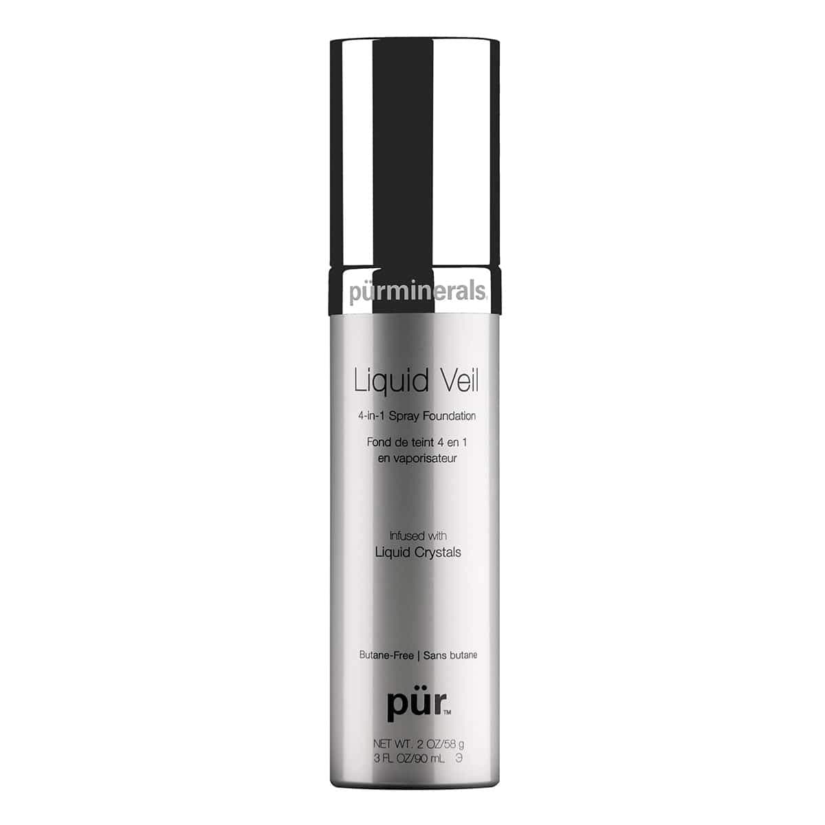 PUR Cosmetics Liquid Veil Airbrush Foundation in Medium, 3 Fl Oz