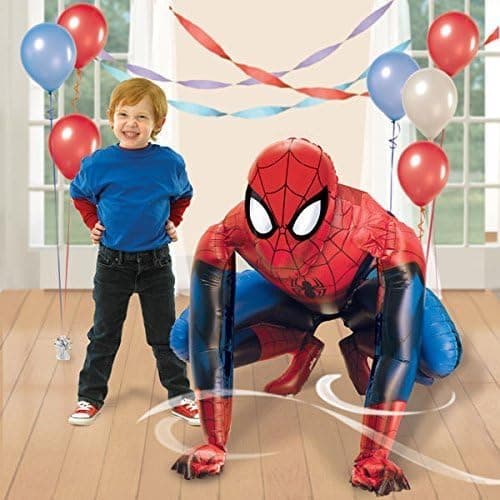 Disney Marvels Spiderman Birthday Party Balloon 36 Inches Foil Balloon Air Walker