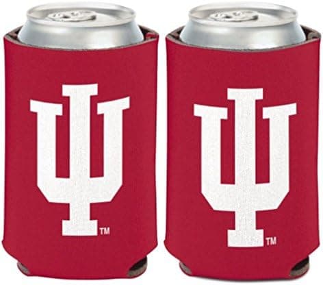 NCAA University Indiana Hoosiers 1 Pack 12 oz. 2-Sided Can Cooler