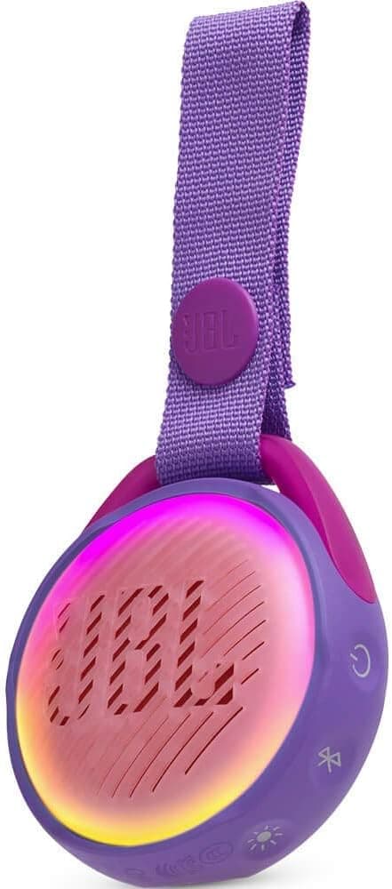JBL by Harman JRPOP Portable Bluetooth Speaker for Kids - Purple - JBLJRPOPPURAM (Renewed)