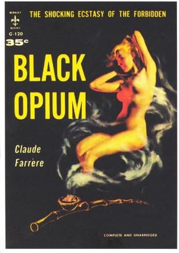 Black Opium - 11 x 17 Retro Book Cover Poster