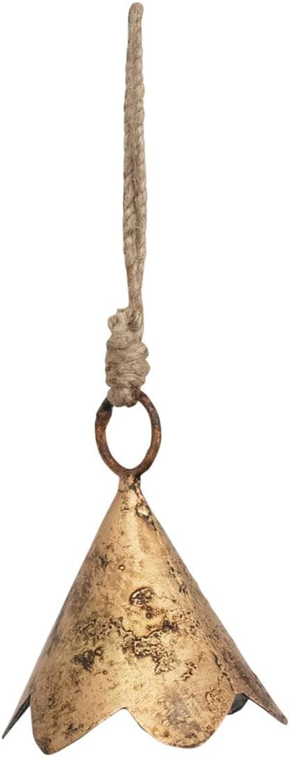 Creative Co-Op 5.5" Metal Bell Ornaments