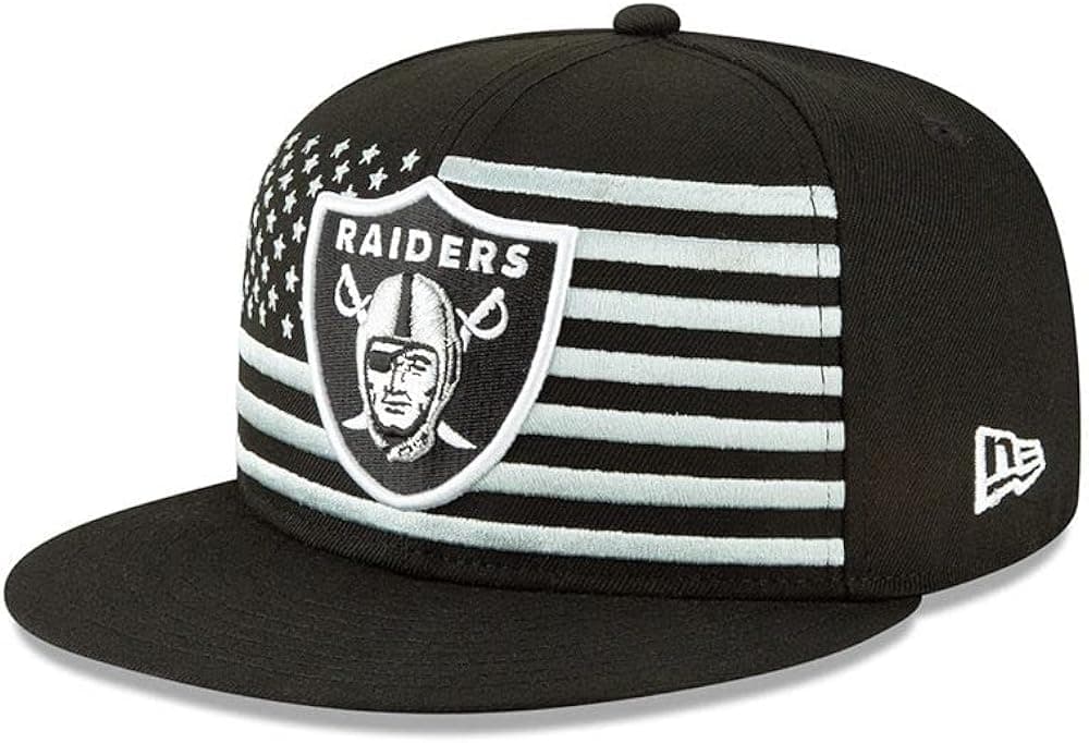 New Era Oakland Raiders 9FIFTY NFL Official 2019 Draft Snapback Hat