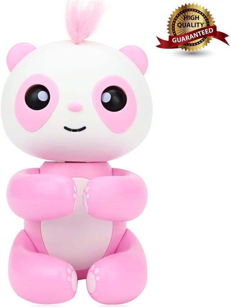 Luerpci Finger Panda,Smart Interactive Electronic Panda Toy for Kids Baby,Gift Ideas (Pink) …