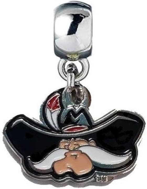 Heavens Jewelry UNLV UNIVERSITY OF NEVADA LAS VEGAS REBELS CHARM SLIDE PENDANT FOR NECKLACE EUROPEAN CHARM BRACELET (Fits Most Name Brands) DIY ETC