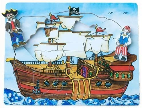 Flipzles Pirate Ship Puzzle