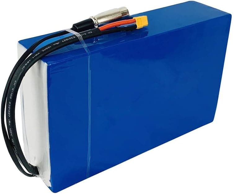 Co-well CA Warehouse Electric Bicycle Battery, 48V 20AH Waterproof PVC Lithium Battery, Ebike Battery Pack for 1000W 750W 500W 250W Bike Motor Bicycle