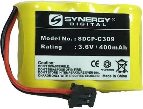 Empire CPB-403B Cordless Phone Battery Ni-CD, 3.6 Volt, 350 mAh - Ultra Hi-Capacity - Replacement for Panasonic P-P301, Radio Shack 23-281, Sony BP-T16, Toshiba, Uniden BT-185 Rechargeable Battery