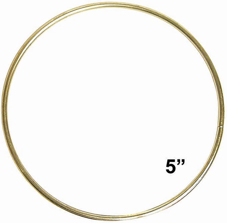 5" Inch Brass Ring