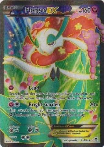 Pokemon - Florges-EX (116/119) - XY Phantom Forces - Holo