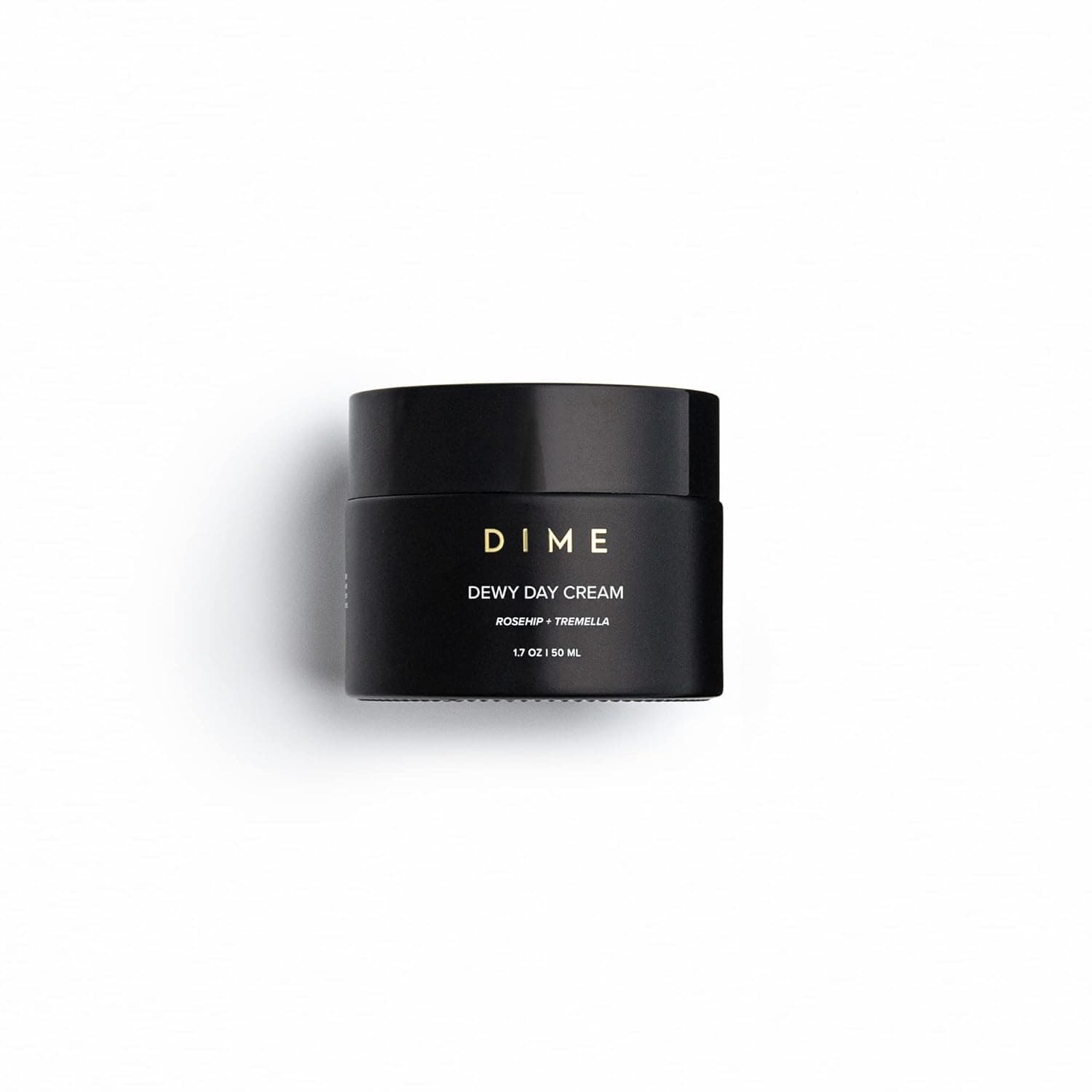 DIME Beauty Dewy Day Cream, Light moisturizer with Rosehip and Tremella Promoting Collagen and Elastin Growth, 1 Count