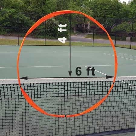 Oncourt Offcourt Tennis & Golf Target Rings - Set Up in Seconds / 6-ft Rings