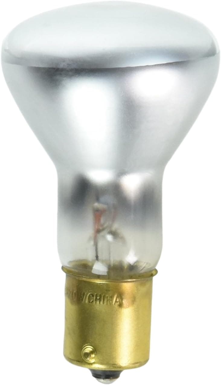 Satco S1383 12-13V SC Bayonet Base 20-Watt R11.5 Light Bulb, Frosted