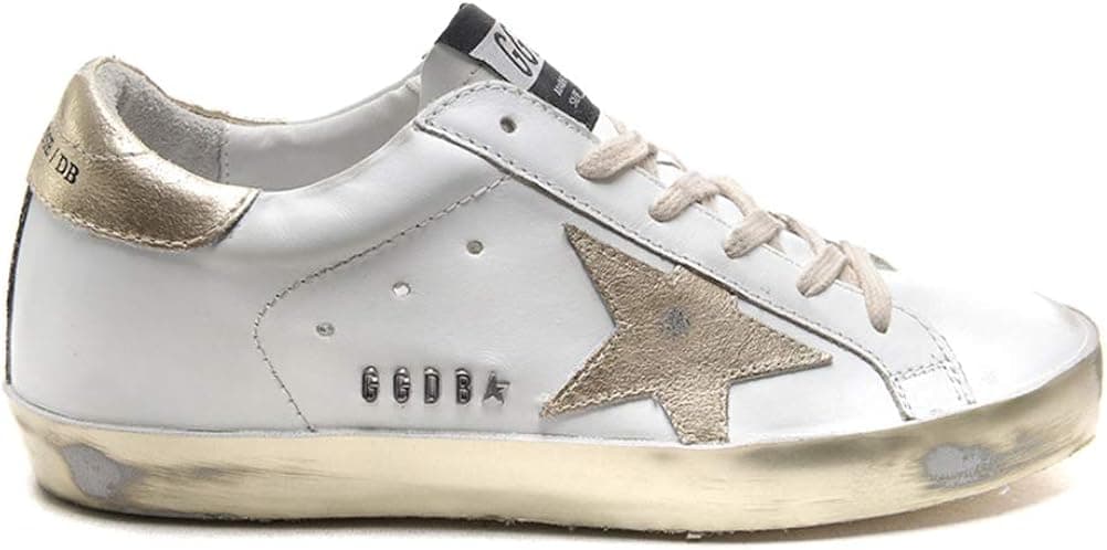 Women's Casual Sneakers Super Star Francy Sports Shoes Golden Shoes