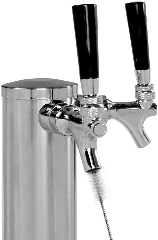 Kegco KC FB-1004 Beer Faucet Cleaning Brush, 5/8" by 7 1/2", White