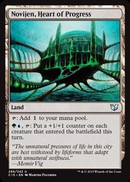 Magic The Gathering - Novijen, Heart of Progress (269/342) - Commander 2015