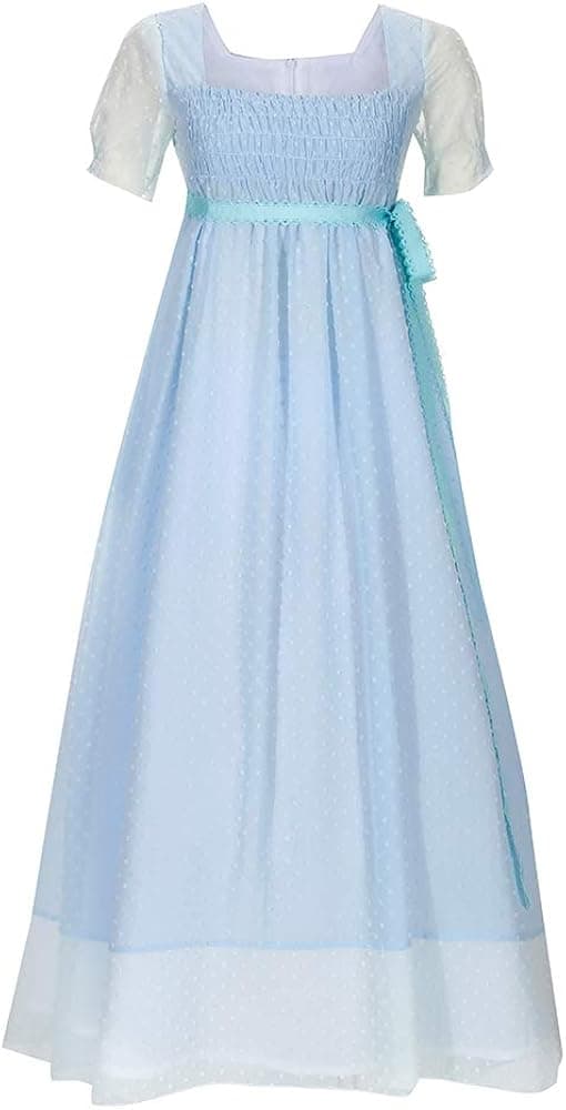 Cos-Love Women's Colonial Lady Corset Styled Dress Victorian Rococo Ball Gown Maiden Costume Medieval Dress