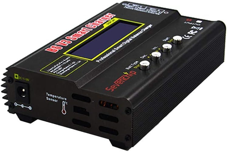 RC Lipo Battery Balance Charger B6 V3 Charger 80W Digital Discharger Excluding 12V/5A Power Supply for RC LiPo NIMH Lithium Battery
