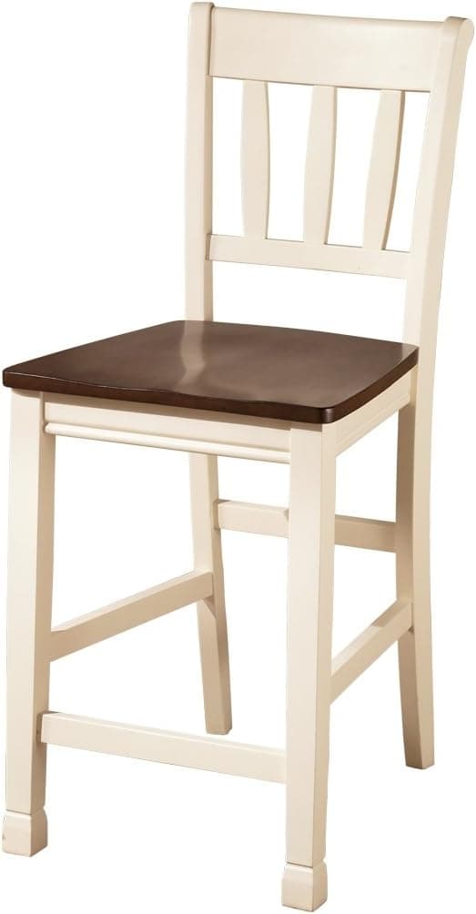 Ashley Furniture Signature Design - Whitesburg Dining Room Side Chair Set - Vintage Casual - Set of 2 - Two Tone