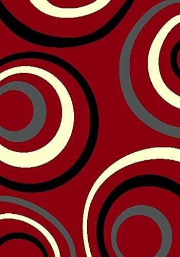 Spectrumrug Traditional Area Rug, Opera 9'2"x12'6" Red