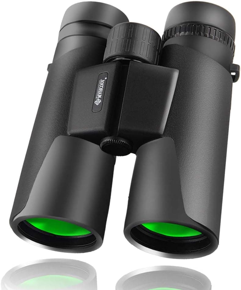 Binoculars Compact 10x42 Professional HD Waterproof Fog-Proof for Bird Watching Travel Hunting Concerts Sports