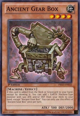 YU-GI-OH! - Ancient Gear Box (PRIO-EN032) - Primal Origin - Unlimited Edition - Common