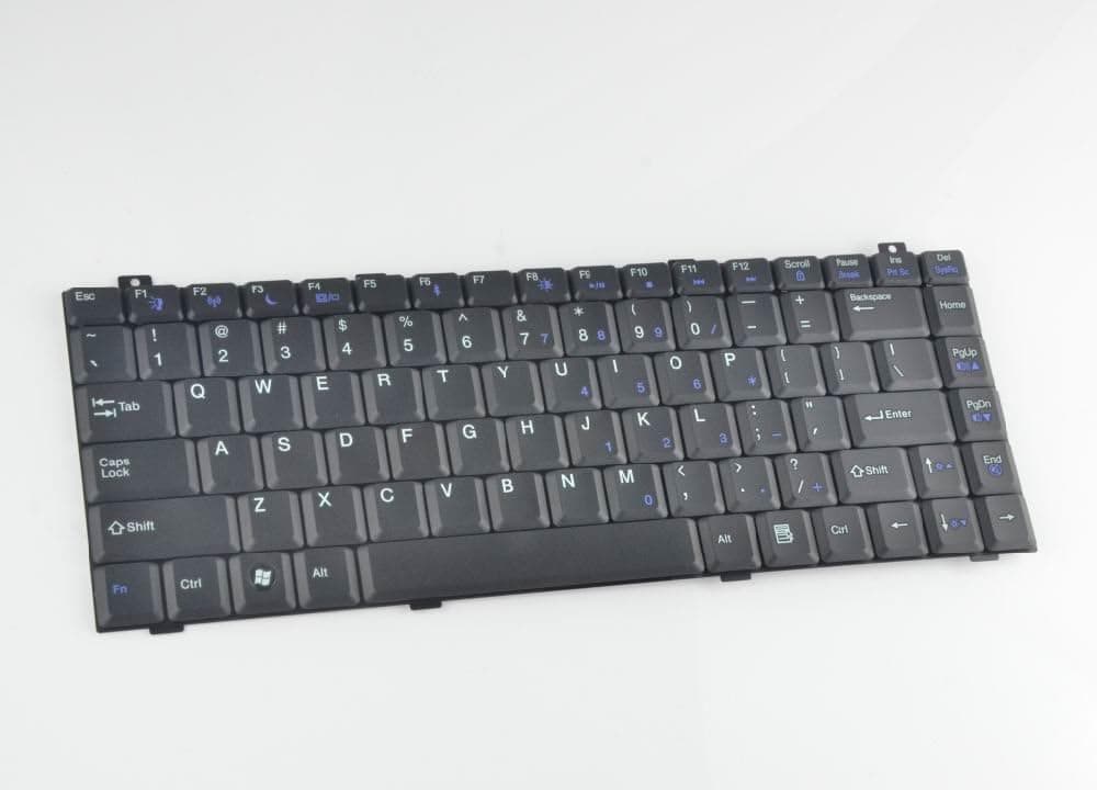 Eathtek Replacement Keyboard Compatible for Gateway Sa1 Sa6 W650i W6501 W650l W650A W350I W350A W350L W350R B1865040G00002 MP-07A43US-B39 MP-07A43US-920 0717007938M AESA1R00110 Series Black US Layout