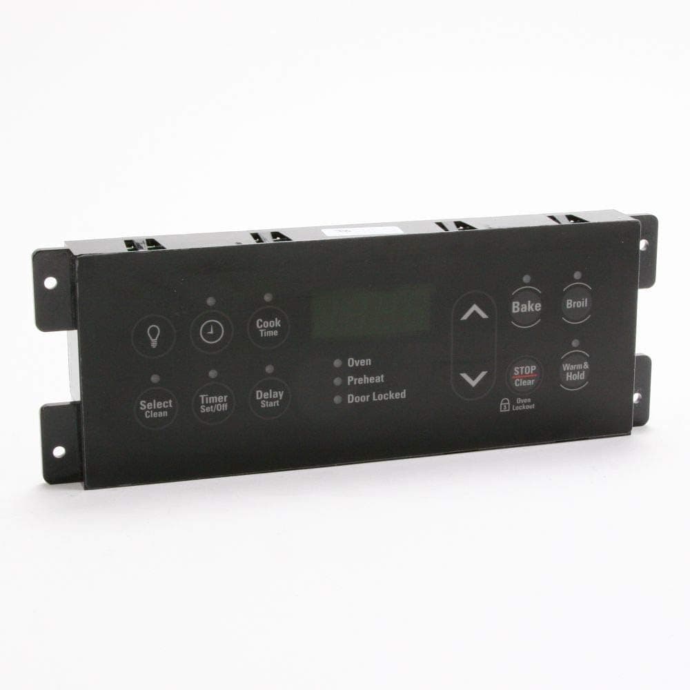 318296802 Range Oven Control Board and Overlay (Black) Genuine Original Equipment Manufacturer (OEM) Part Black
