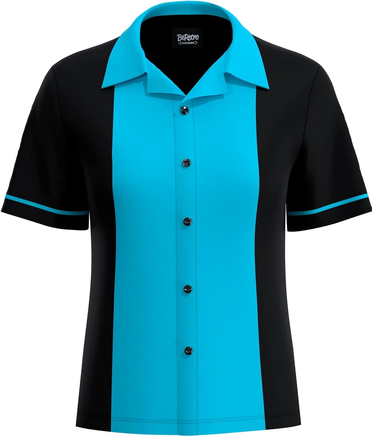 BeRetro Classic 50's Womens Retro Bowling Shirt Classic 50's - 5 Colors