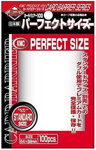 2Set X Perfect Barrier Card Sleeves (100 Piece), Clear, 64 x 89mm