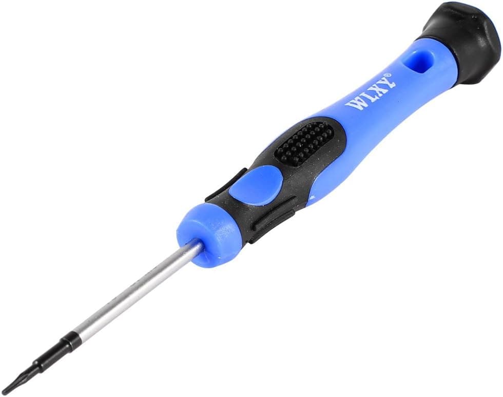 uxcell Torx Screwdriver, T3 Magnetic Star Screw Driver with 2" Metal Shaft and Black Blue Handle for PS4 Xbox One 360 Controllers Repair