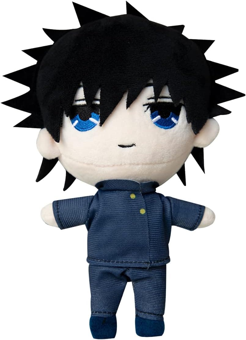 Anime Jujutsu Kaisen Plush Toy 7.8"/20cm Itadori Yuji/Megumi Fushiguro /Gojo Satoru Plush Stuffed Doll for Kids Birthday Gift (Fushiguro)