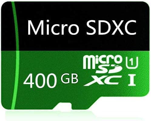 400GB Micro SD Card High Speed Class 10 SDXC with Free SD Adapter, Designed for Android Smartphones, Tablets and Other Compatible Devices (400GB)