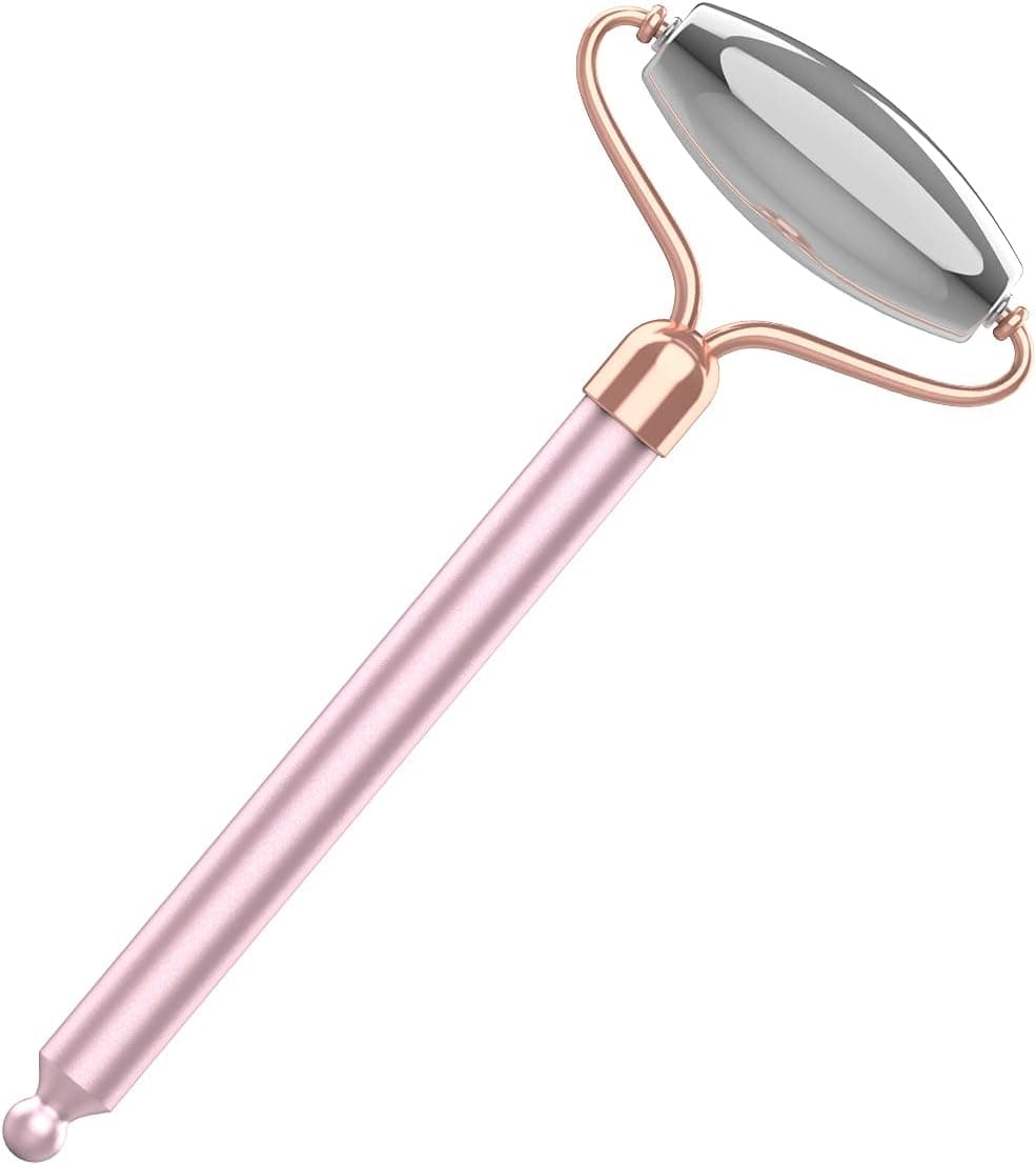 AIPIMOTRO Face Roller Anti Aging Stainless Steel Facial Roller Massager for Face, Eye, Neck, Natural Beauty Skin Care Tools Body Muscle Relaxing Relieve Wrinkles Mother Day Gift