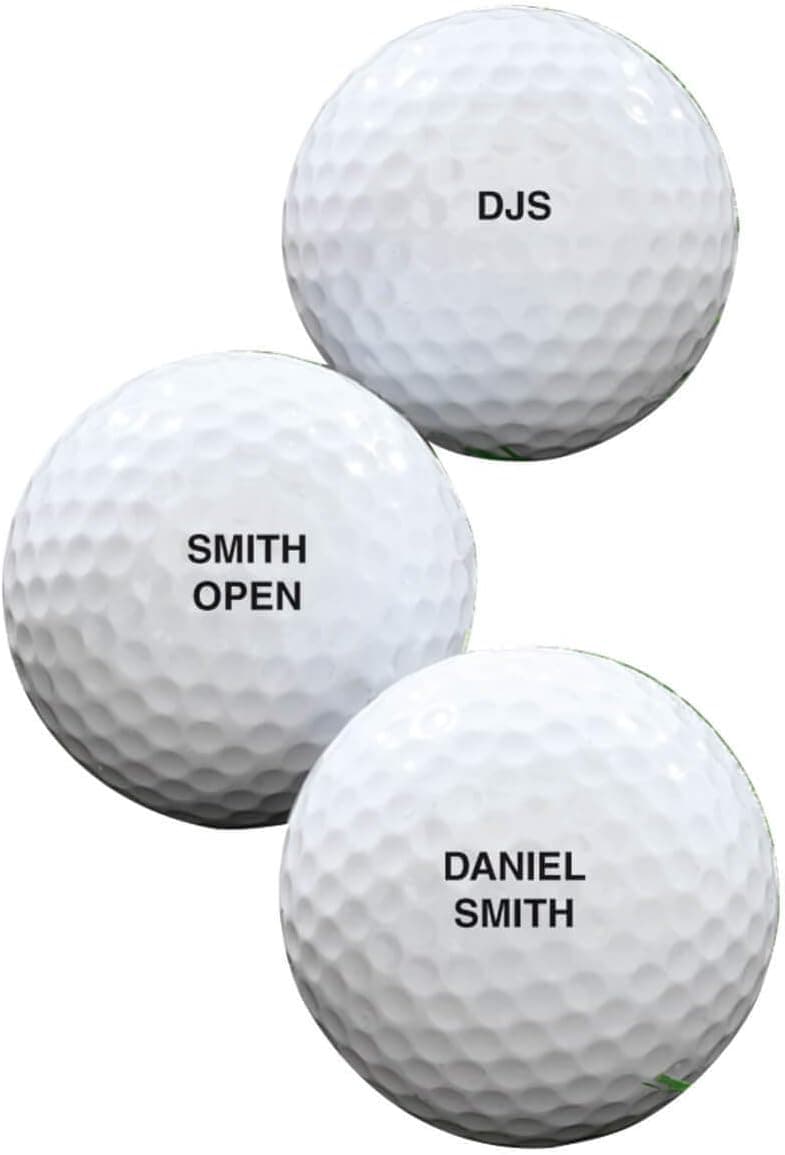 Miles Kimball Personalized Golf Balls - Set of 6