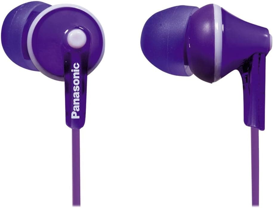 Panasonic RP-HJE125-V Headphones, Purple