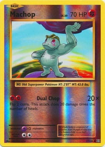 Pokemon - Machop (57/108) - XY Evolutions - Reverse Holo