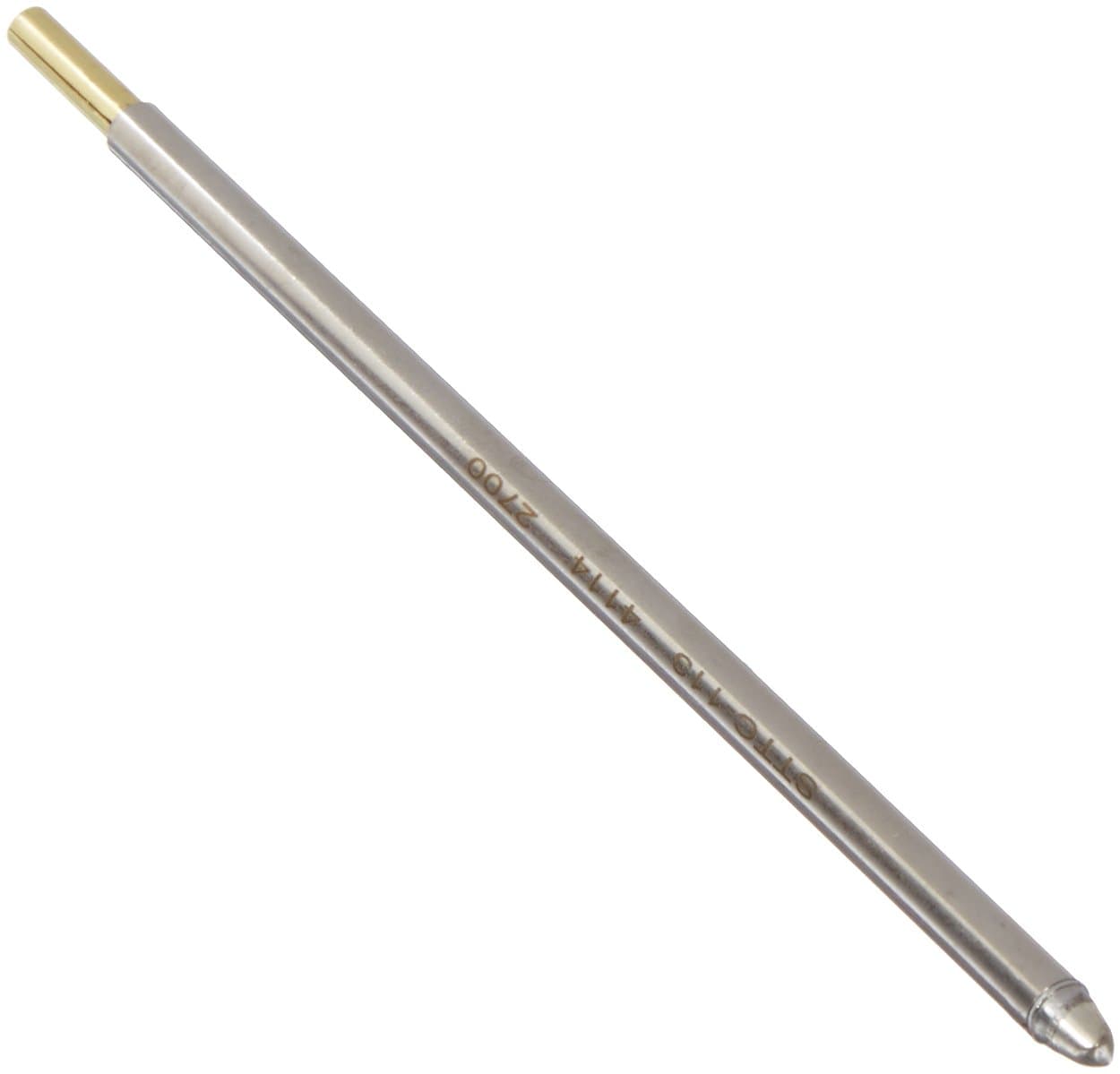Metcal STTC-113 STTC Series Soldering Cartridge for Most Standard Applications, 775°F Maximum Tip Temperature, Chisel 90°, 3.0mm Tip Size, 4.8mm Tip Length